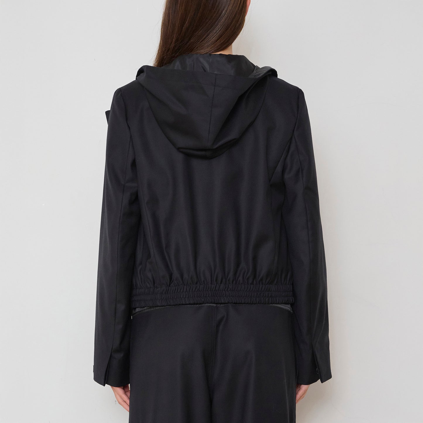 Ford Hooded Blazer in Black