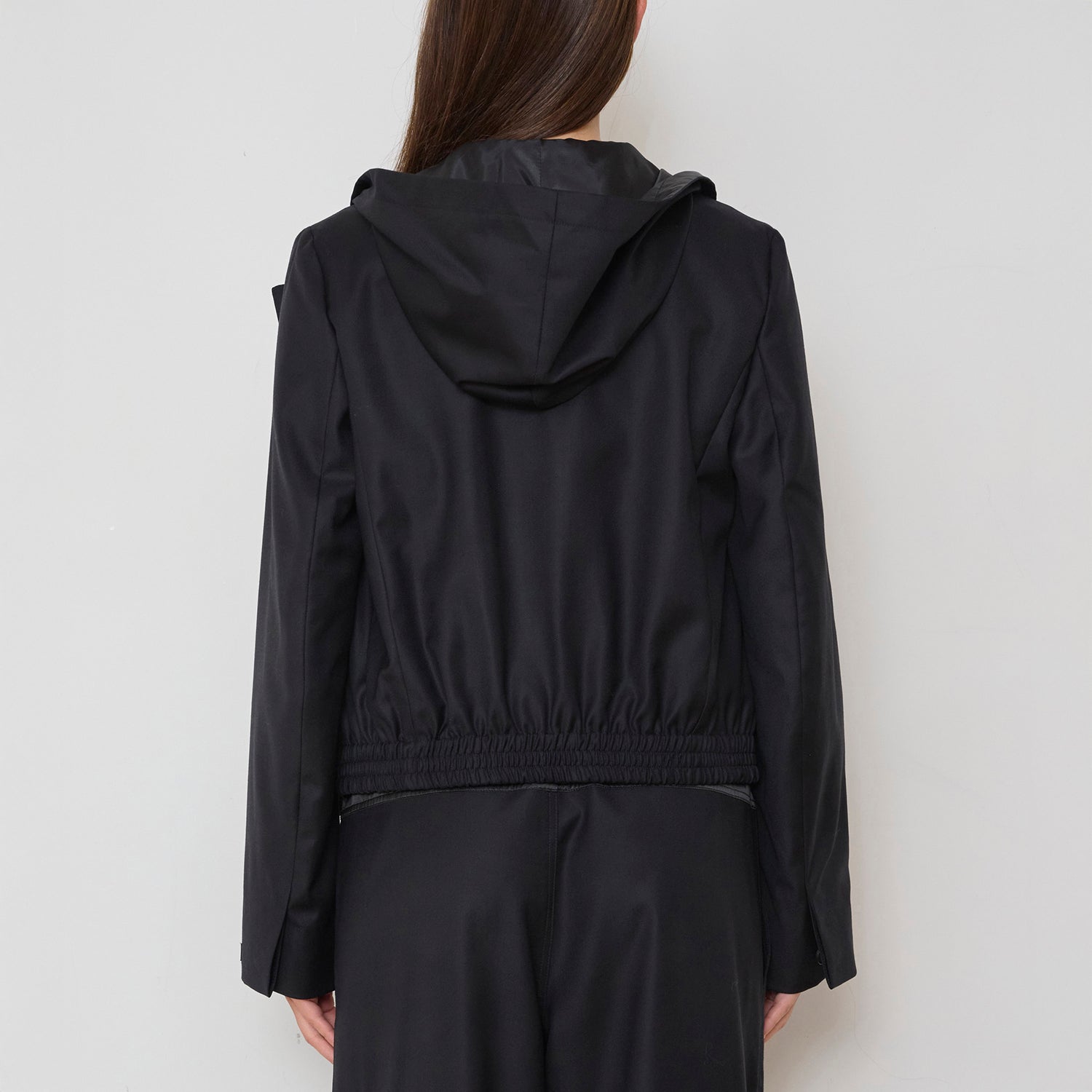 Ford Hooded Blazer in Black