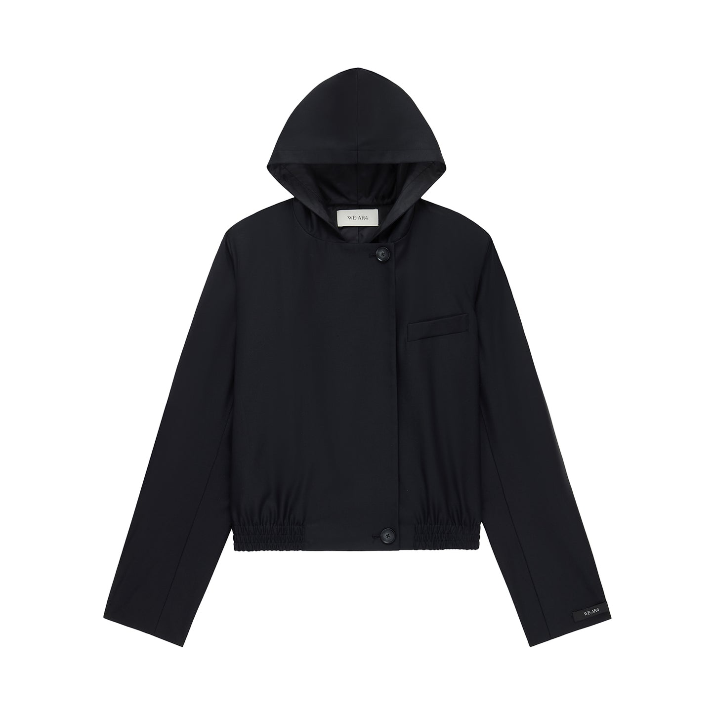 Ford Hooded Blazer in Black