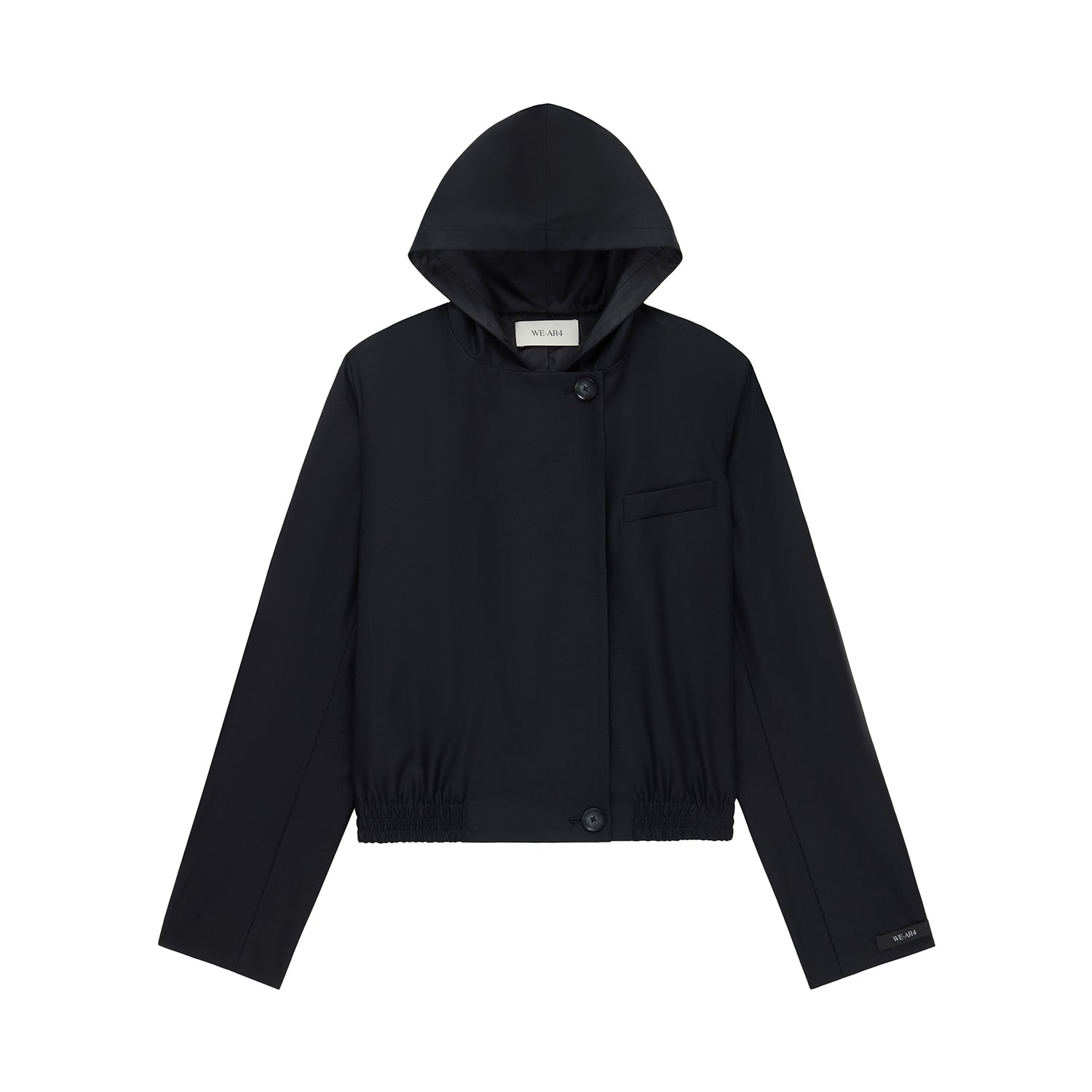 Ford Hooded Blazer in Black