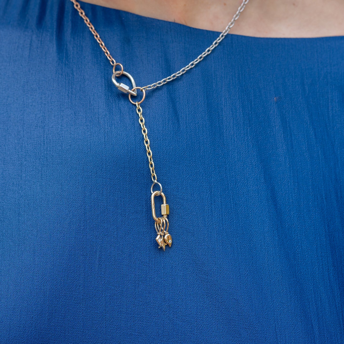 Itty Bitty Charm in Yellow Gold