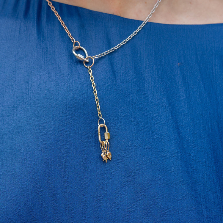 Itty Bitty Charm in Yellow Gold