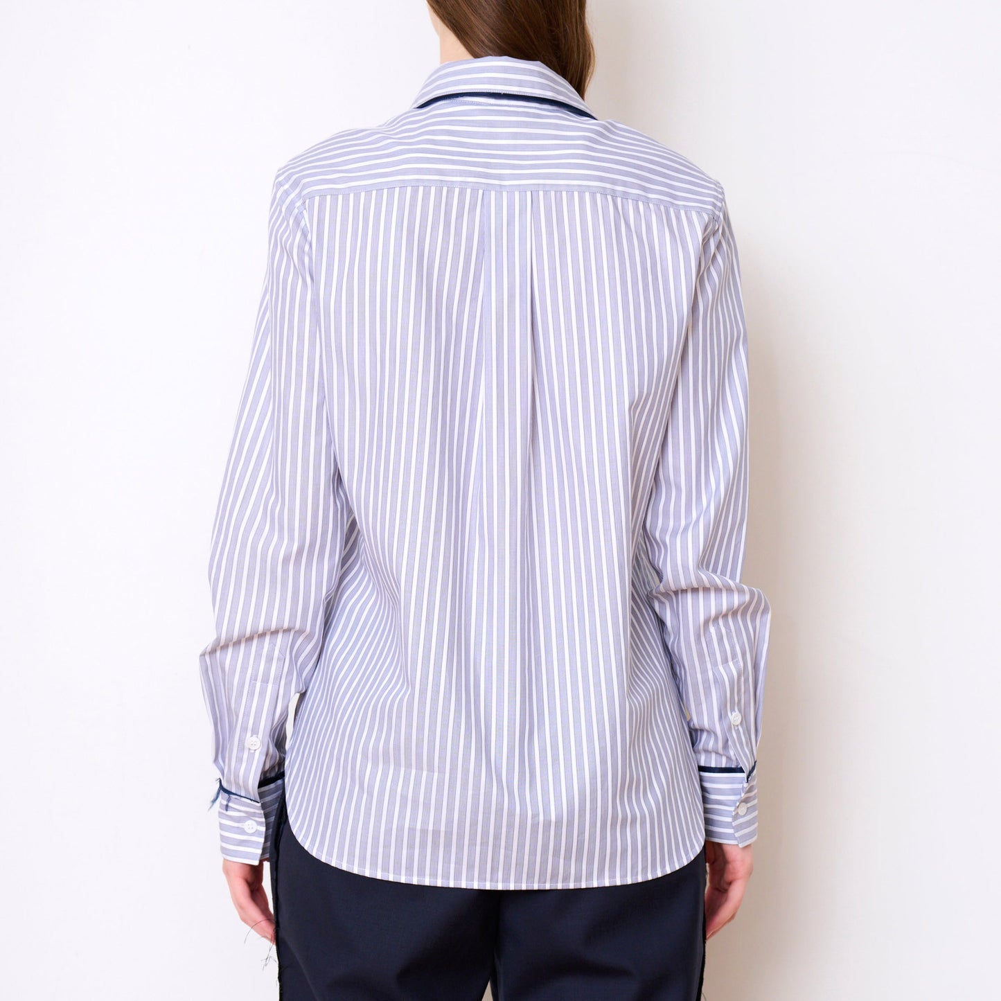 Madison Shirt in Navy Stripe