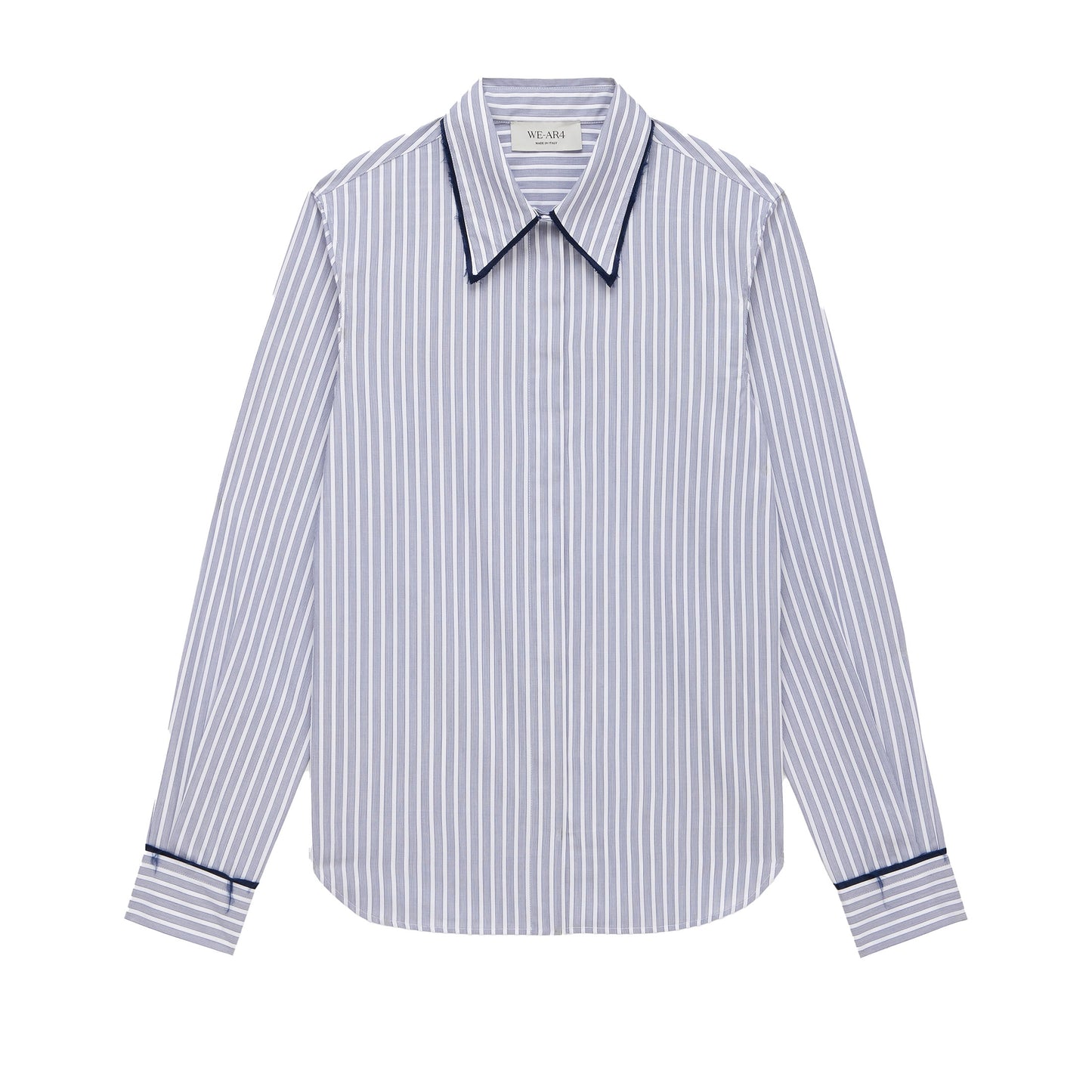 Madison Shirt in Navy Stripe