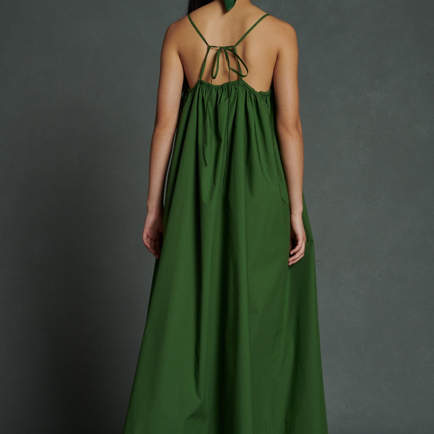 Arielle Maxi Sundress in Vert