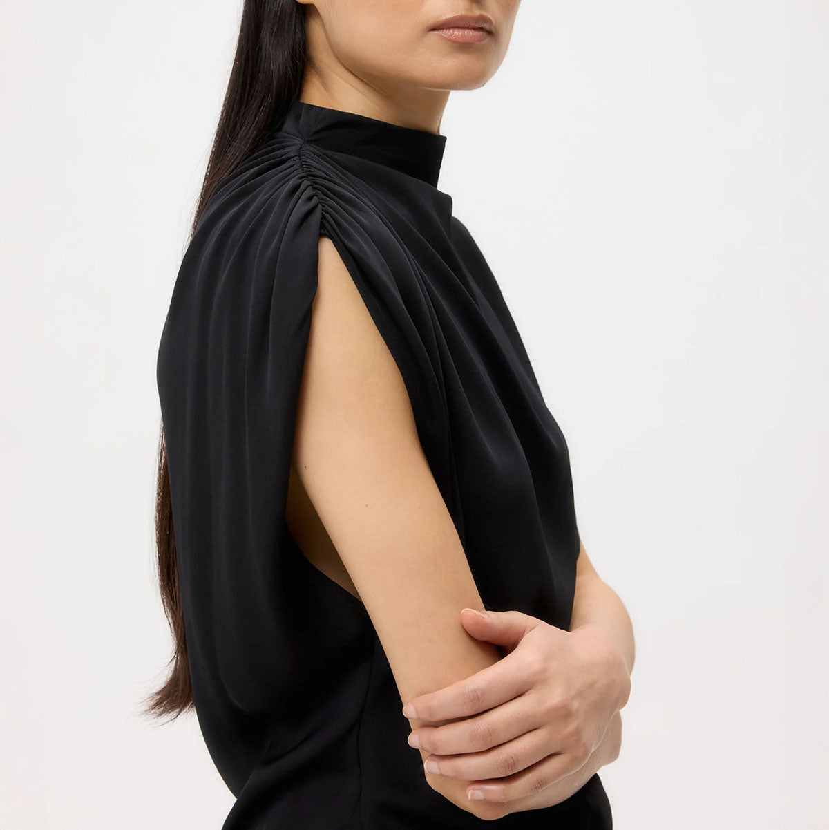 Wish You Would Top in Black