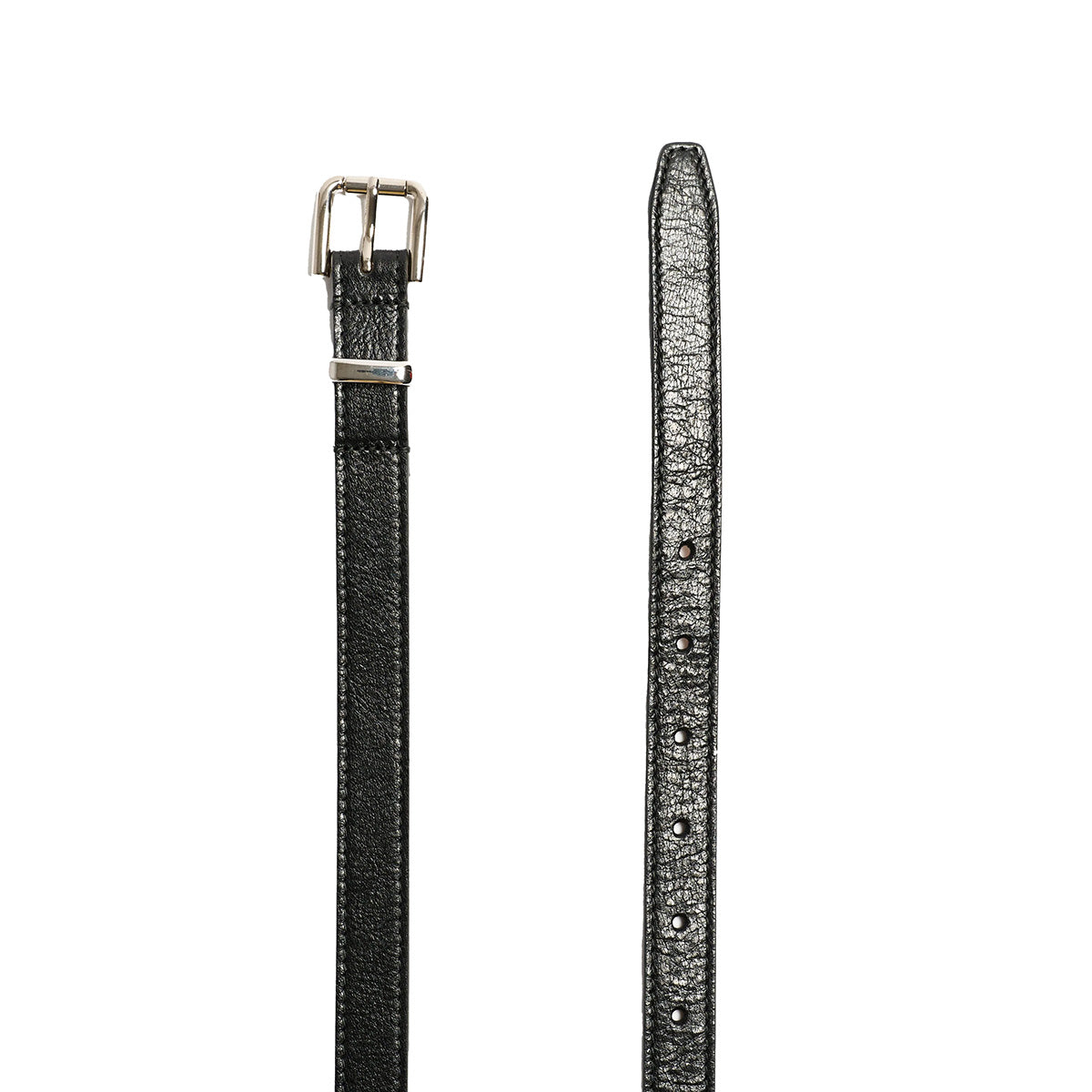 The Slim Bar Belt in Black