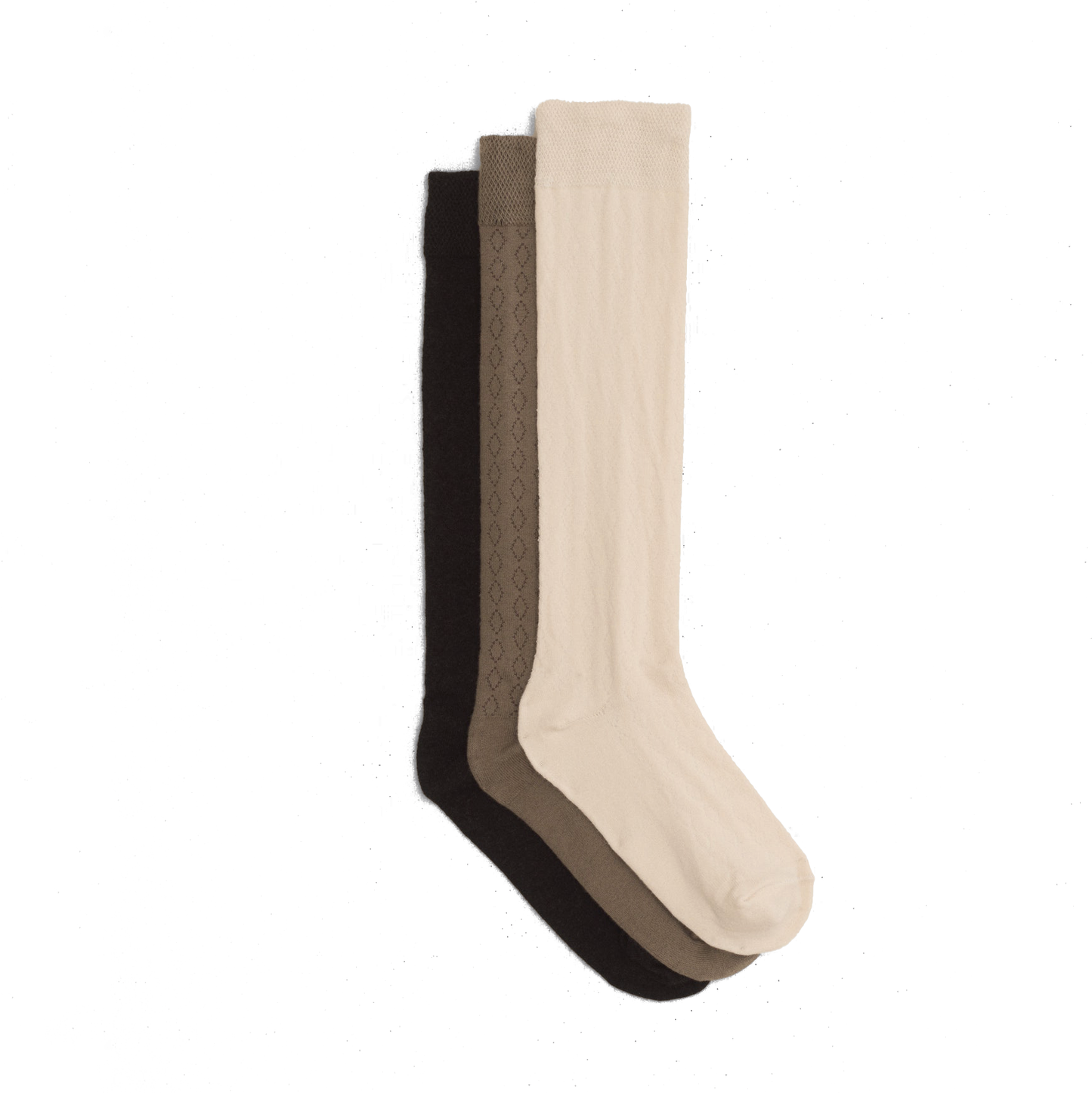 Pointelle Socks - Box of Three