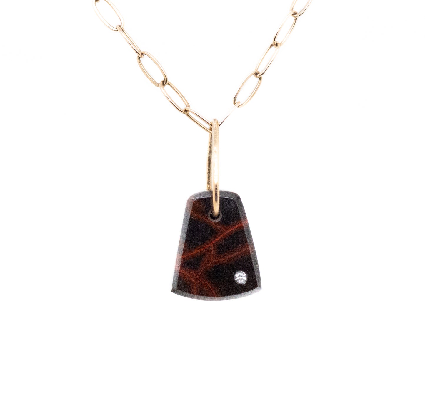 Spider-Man Jasper Pebble Charm