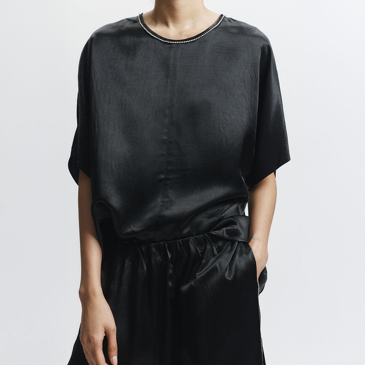 Bode Blouse in Black