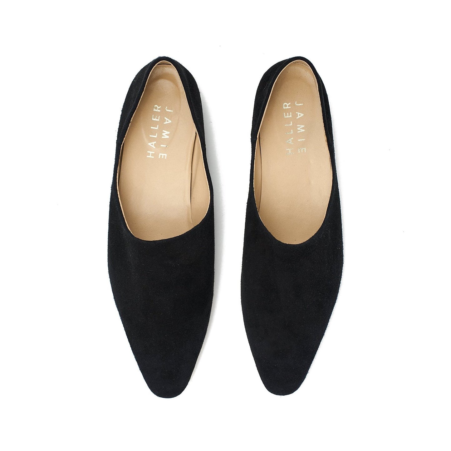 The Mule in Black Suede