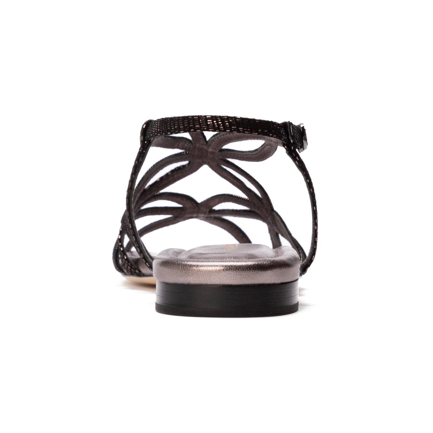 Oriel 05 Sandal in Gunmetal Lucertolina
