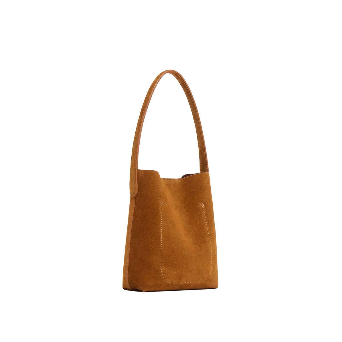 Small Everyday Cabas Handbag in Saddle