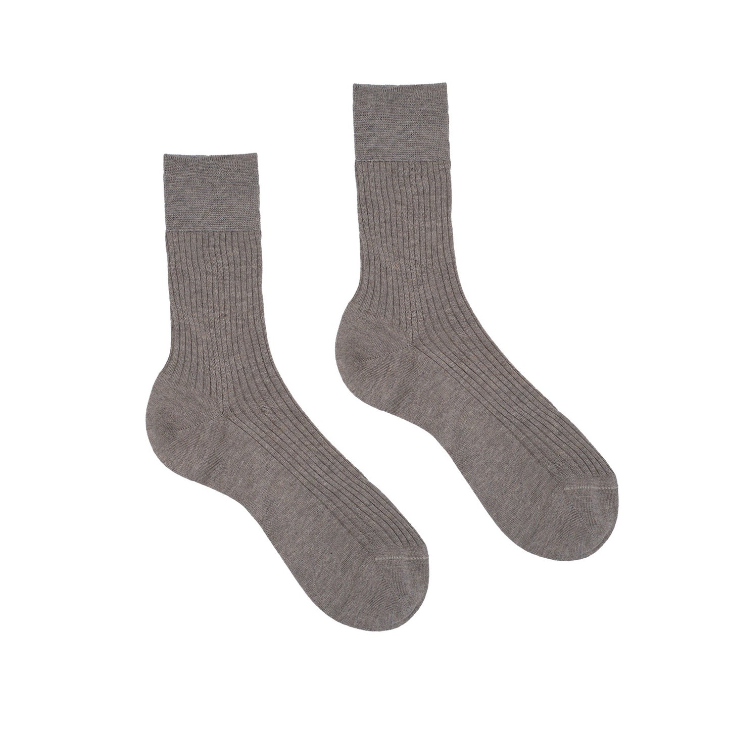 Bio Ribbed Crew Socks
