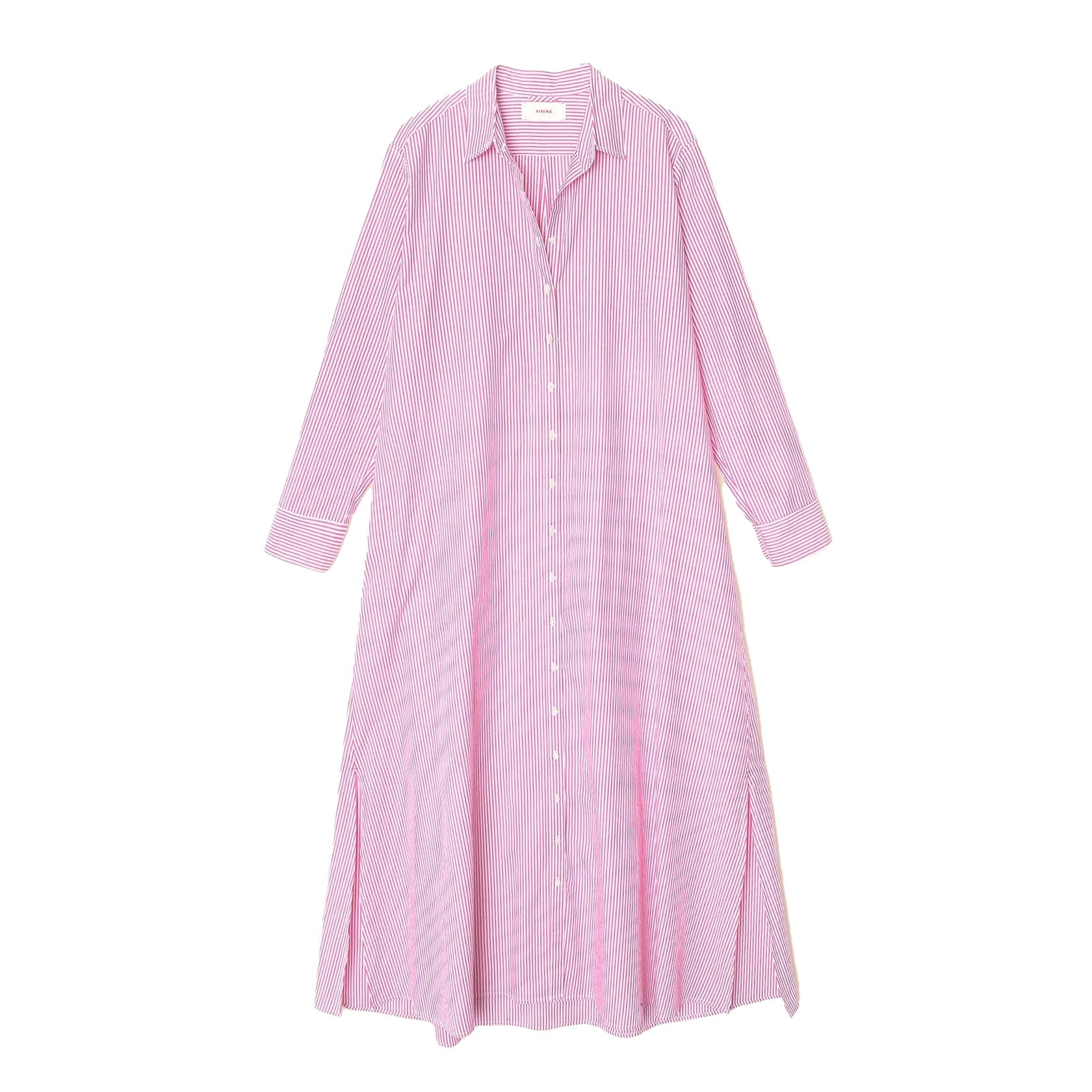 Boden Dress in Berry Pink Stripe