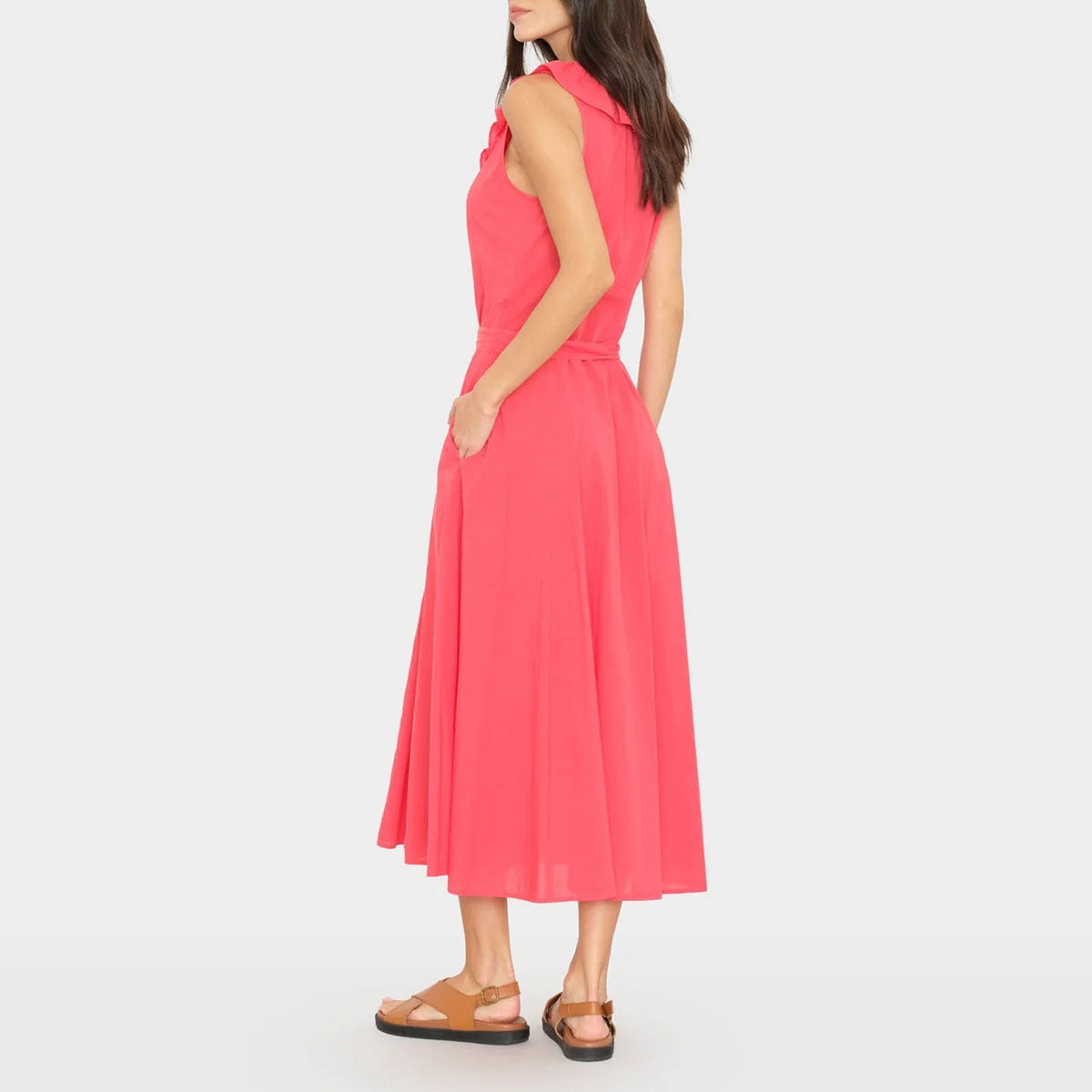 Cassidy Dress in Red Sky
