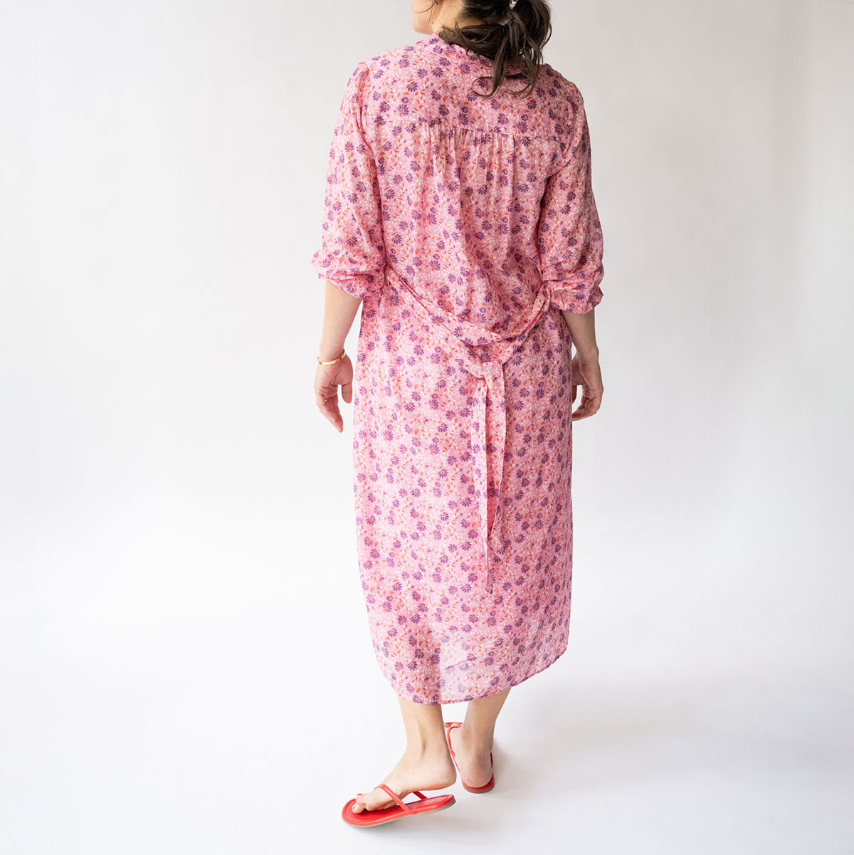 Lessa Dress in Violet Petals