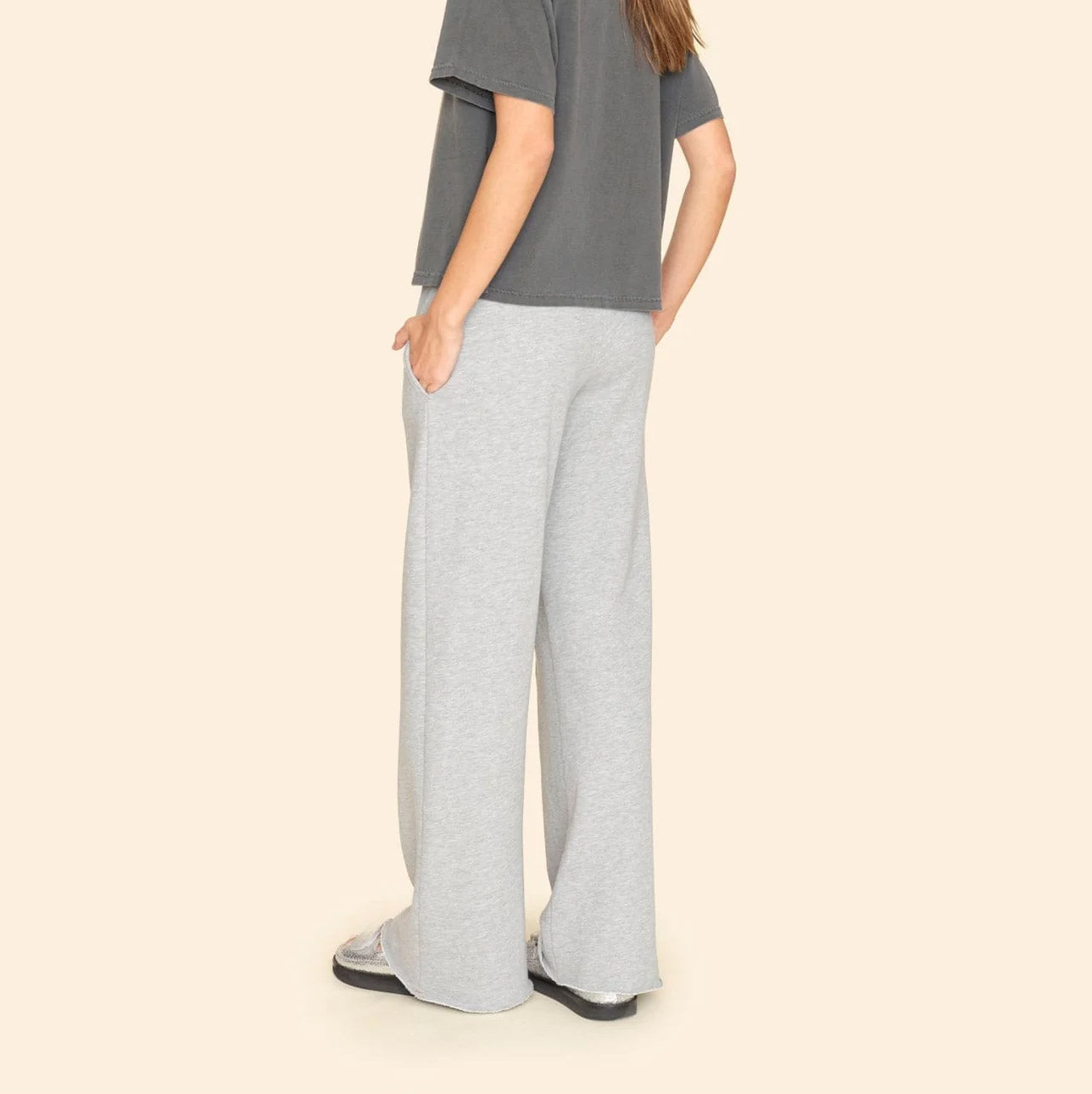 Emmette Sweatpants in Heather Gray