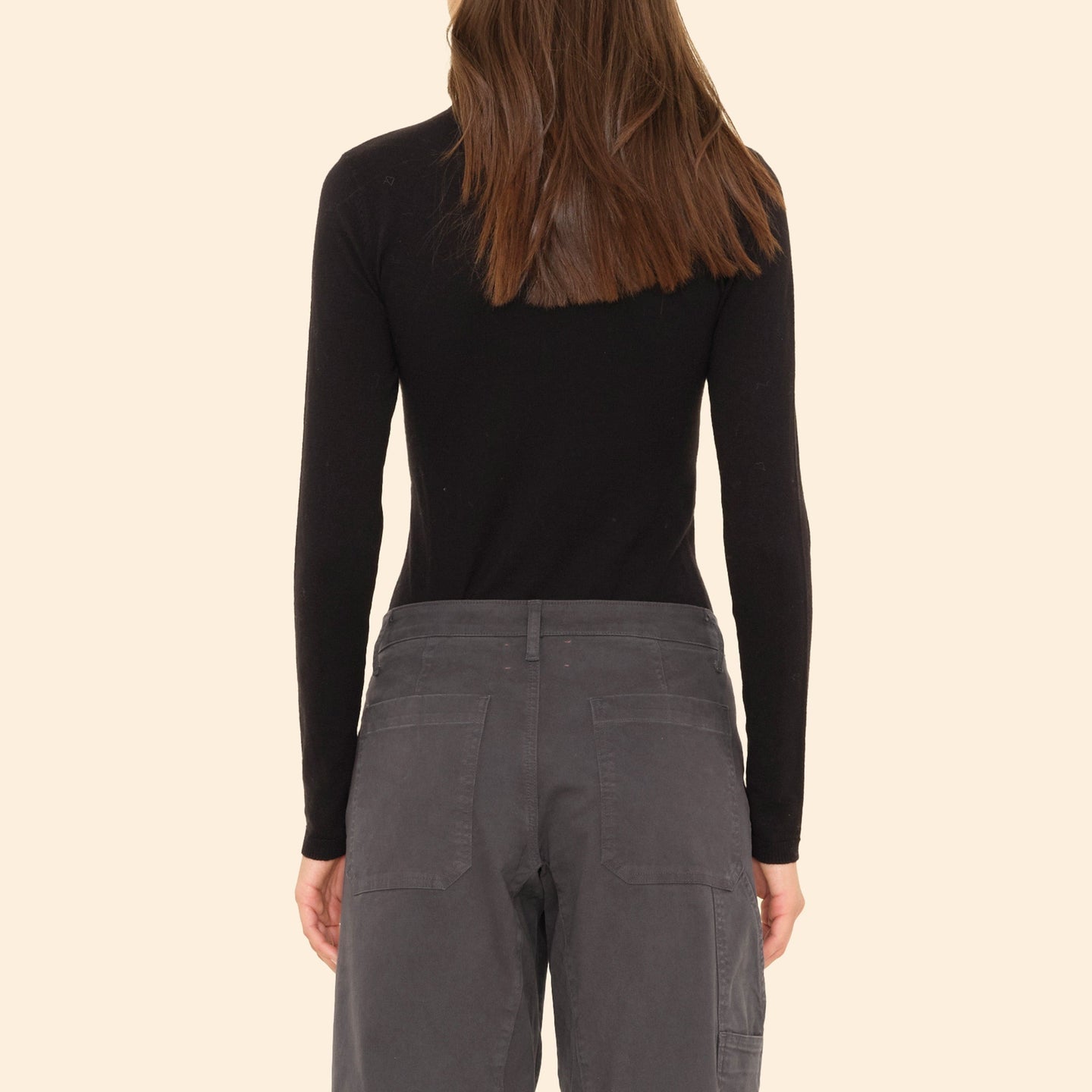 Tommy Turtleneck in Black