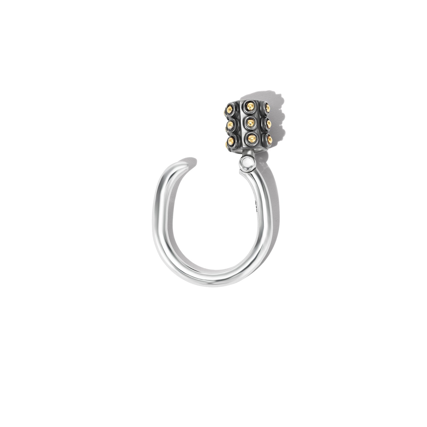 Gold Ball Trundle Ring Lock