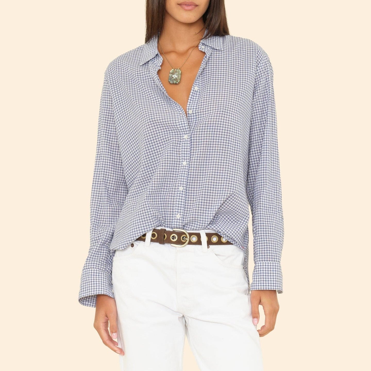 Beau Button Up in River
