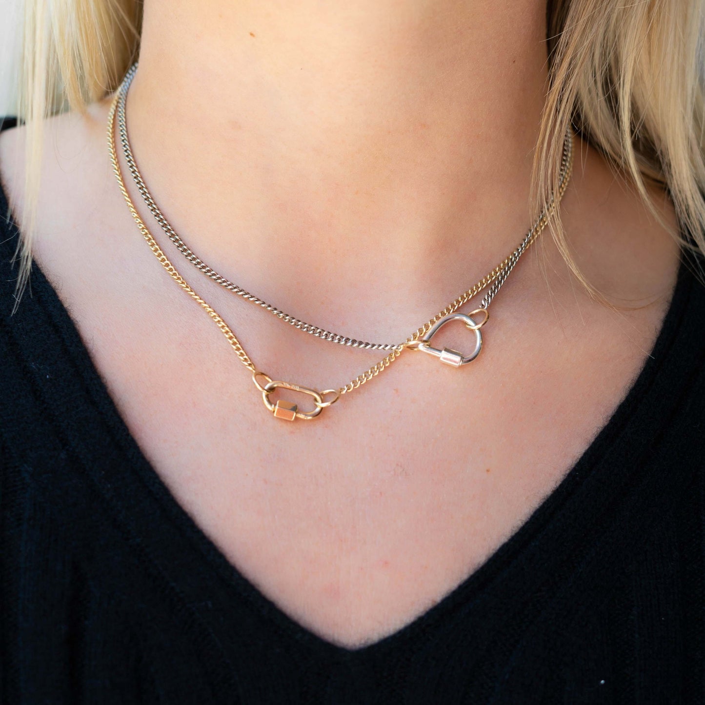 Not So Heavy Curb Chain in Silver
