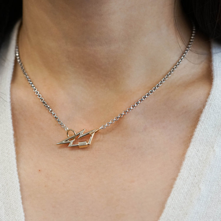 Silver Rolo Chain