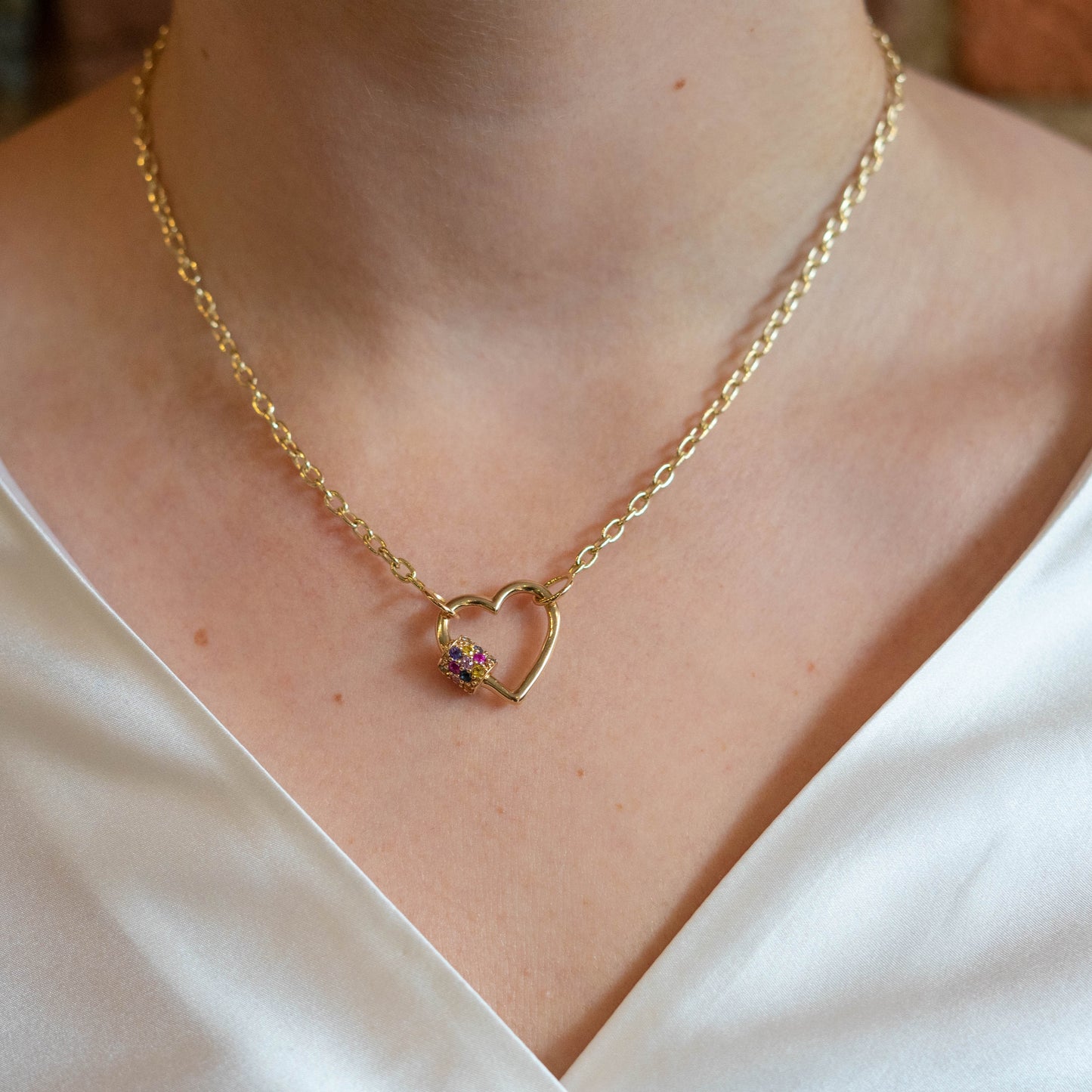 Pulley Chain in Yellow Gold