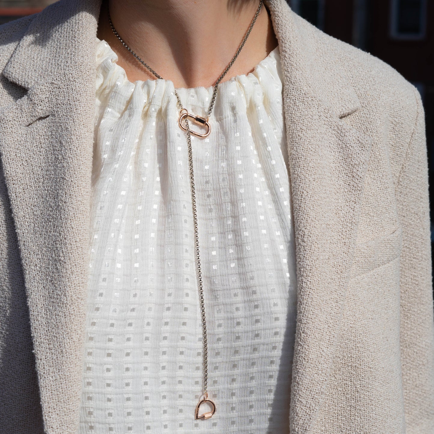 Silver Rolo Chain
