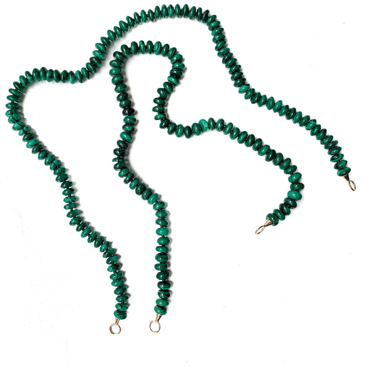 Malachite Beaded Strand