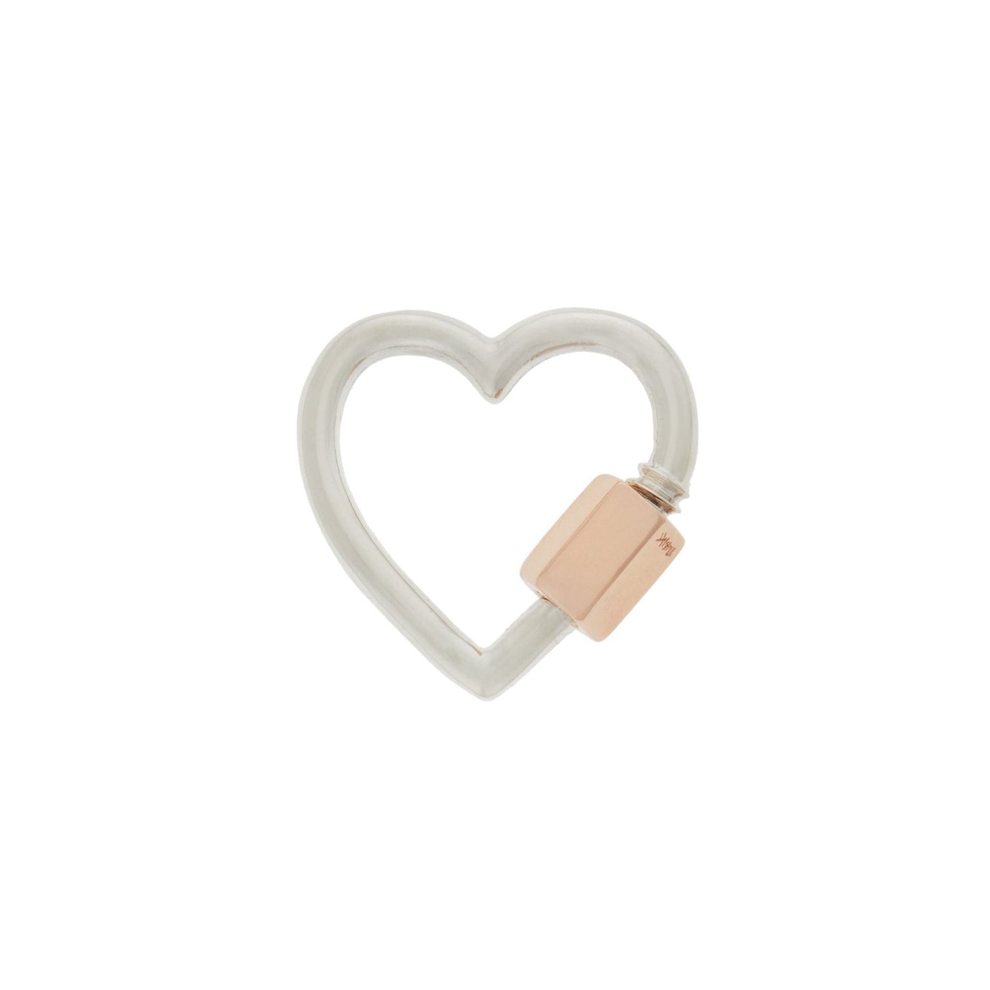 Silver Heart Lock