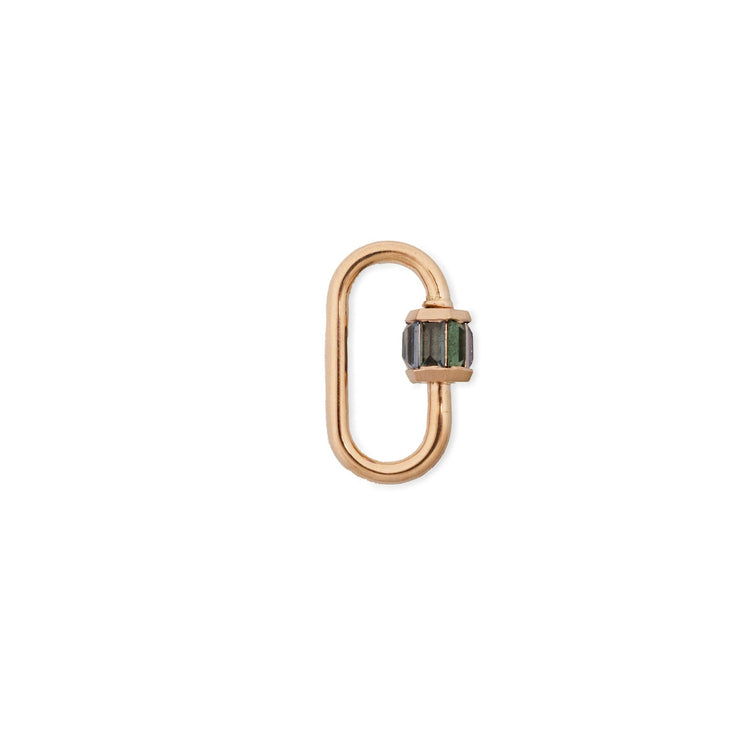 Total Baguette Medium Lock in Rose Gold
