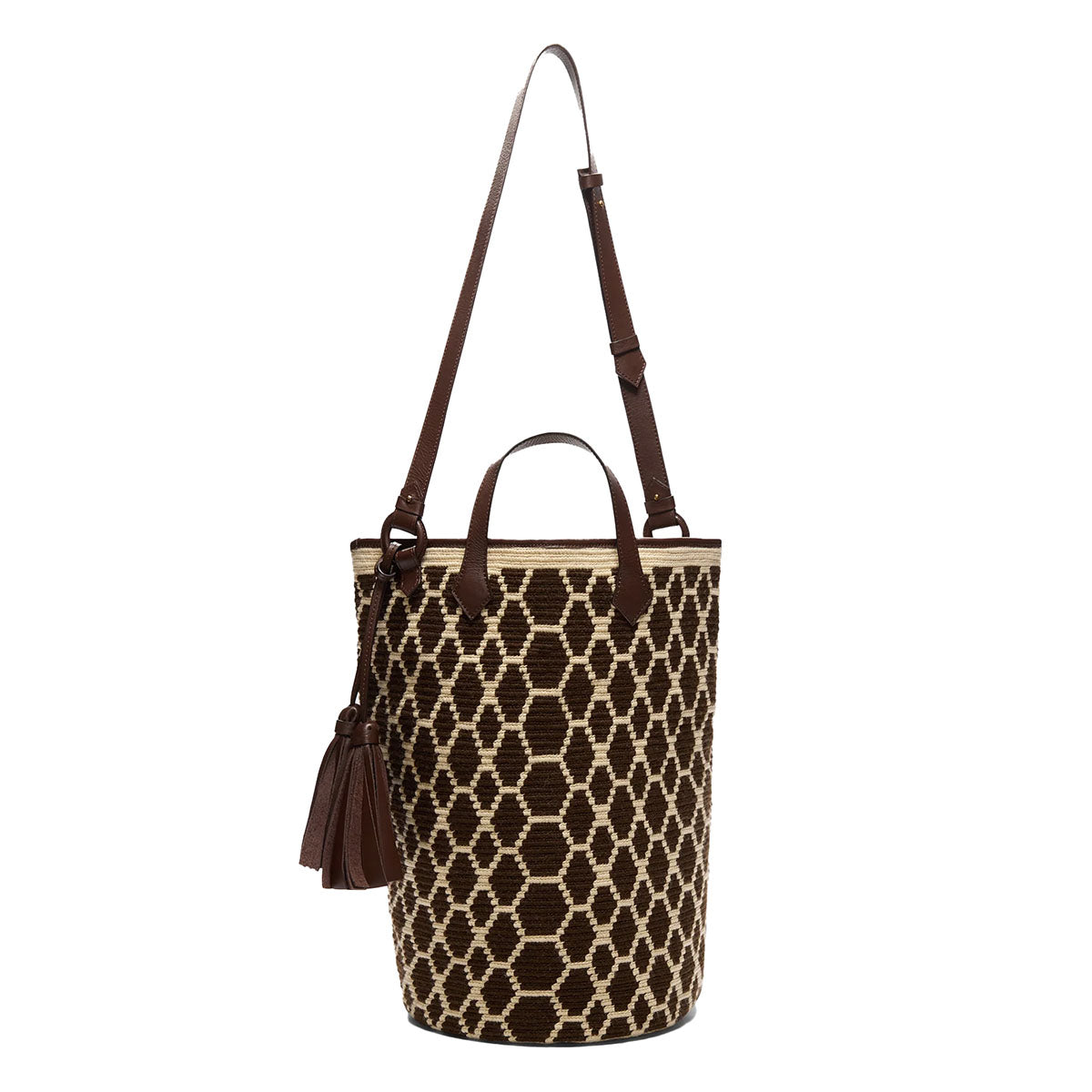 Trancoso Tote in Abstract Snake