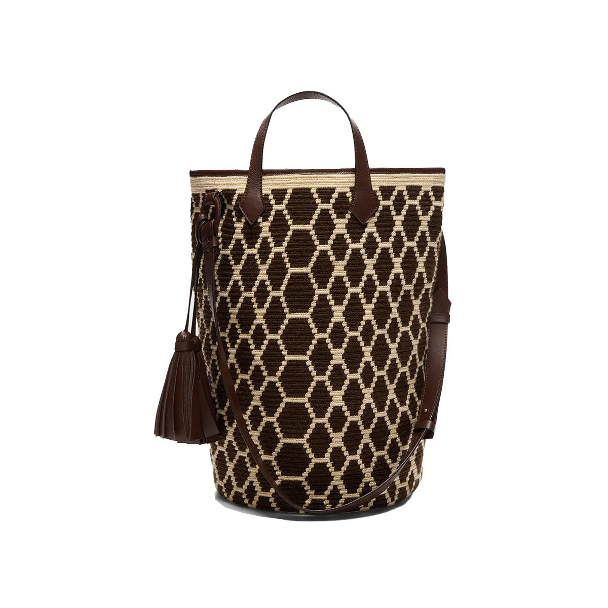Trancoso Tote in Abstract Snake