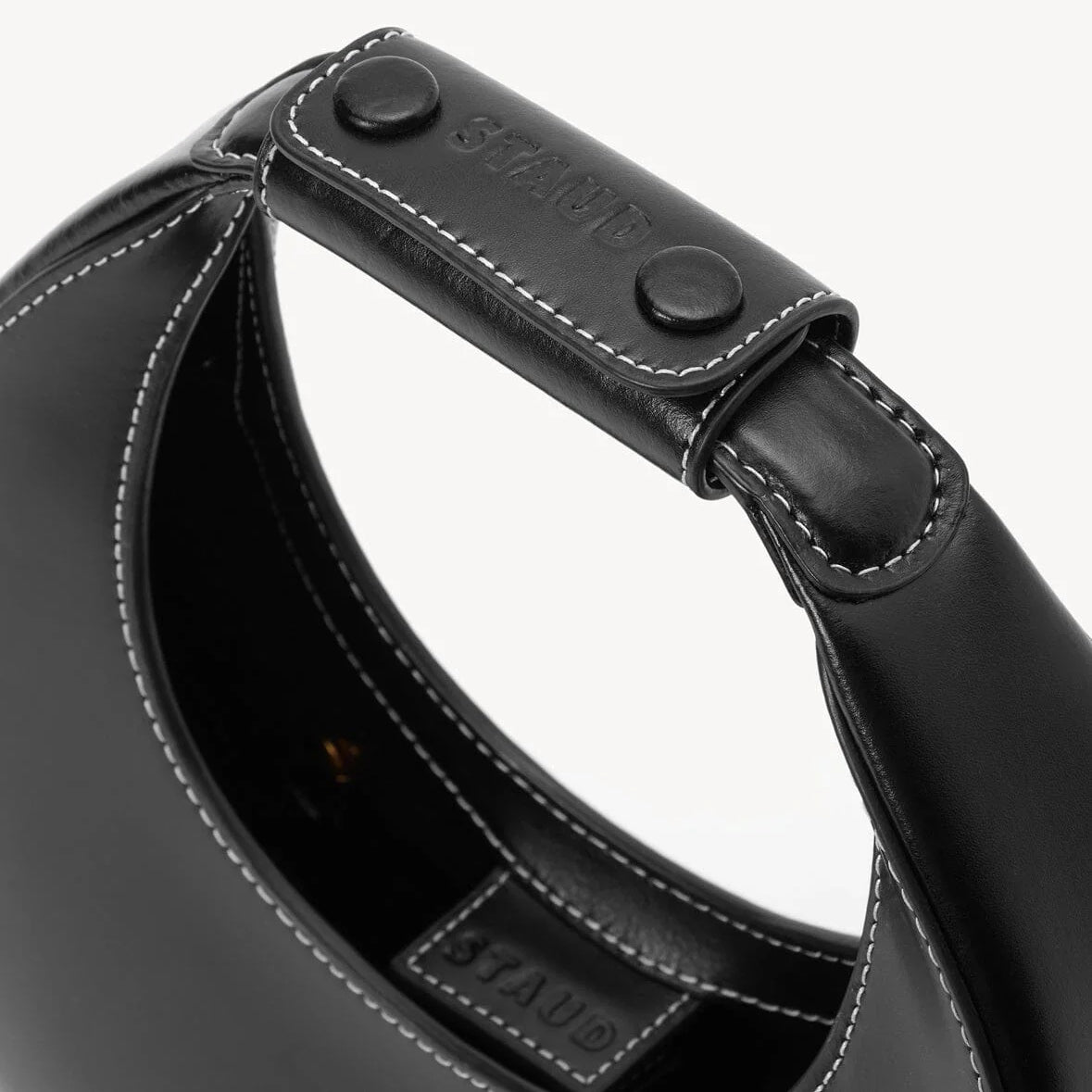 Mini Moon Bag in Black