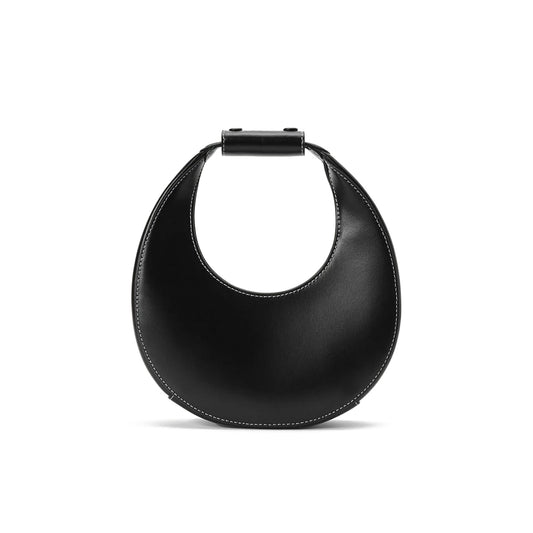 Mini Moon Bag in Black