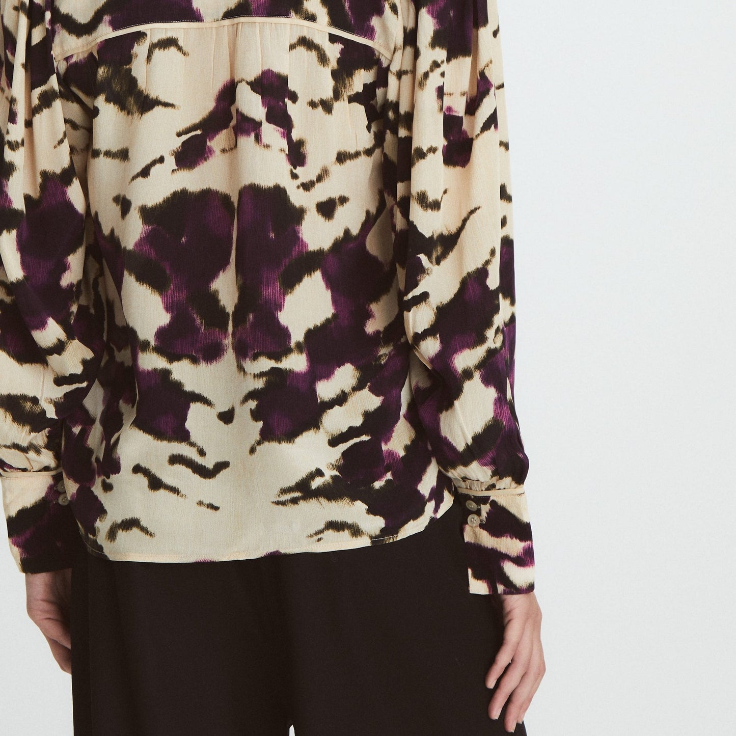 Madariaga Celia Blouse in Wild Violet