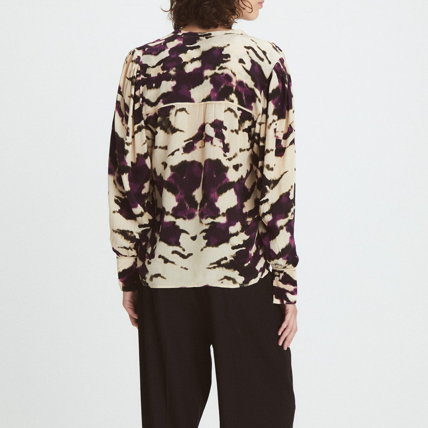 Madariaga Celia Blouse in Wild Violet