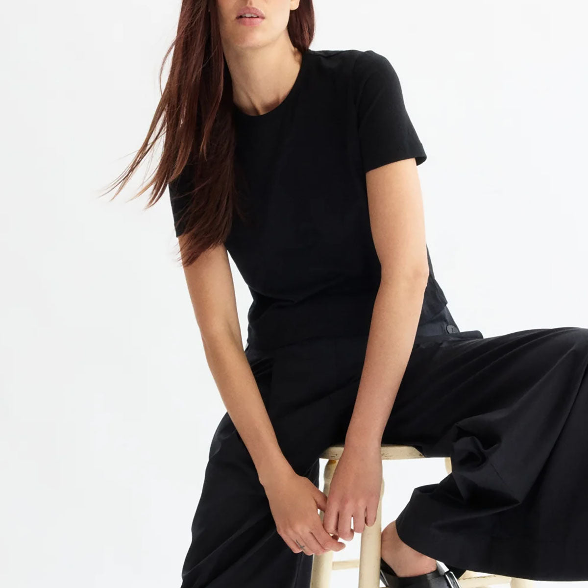 Willow Tee in Black
