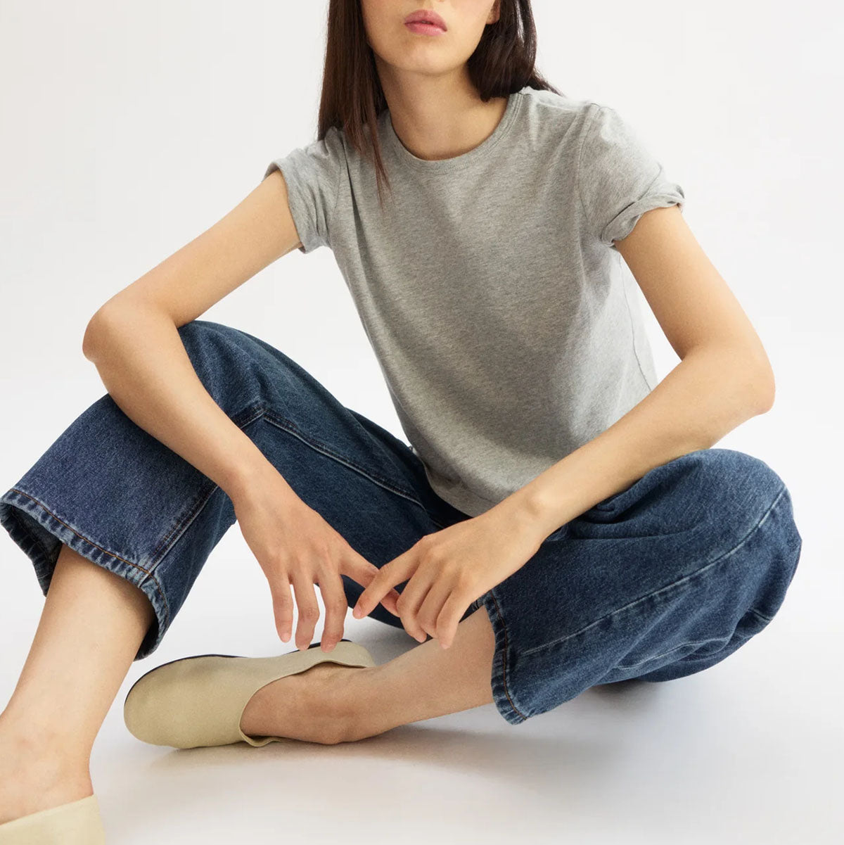 Willow Tee in Grey
