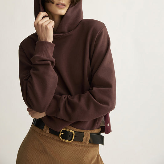 Morris Hoodie in Oxblood