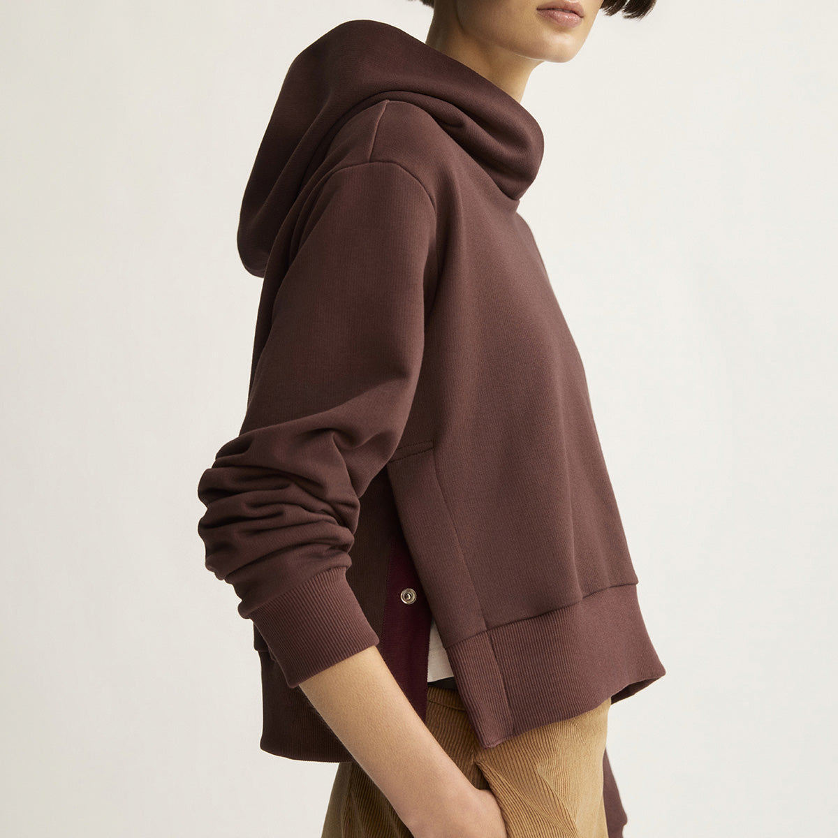 Morris Hoodie in Oxblood
