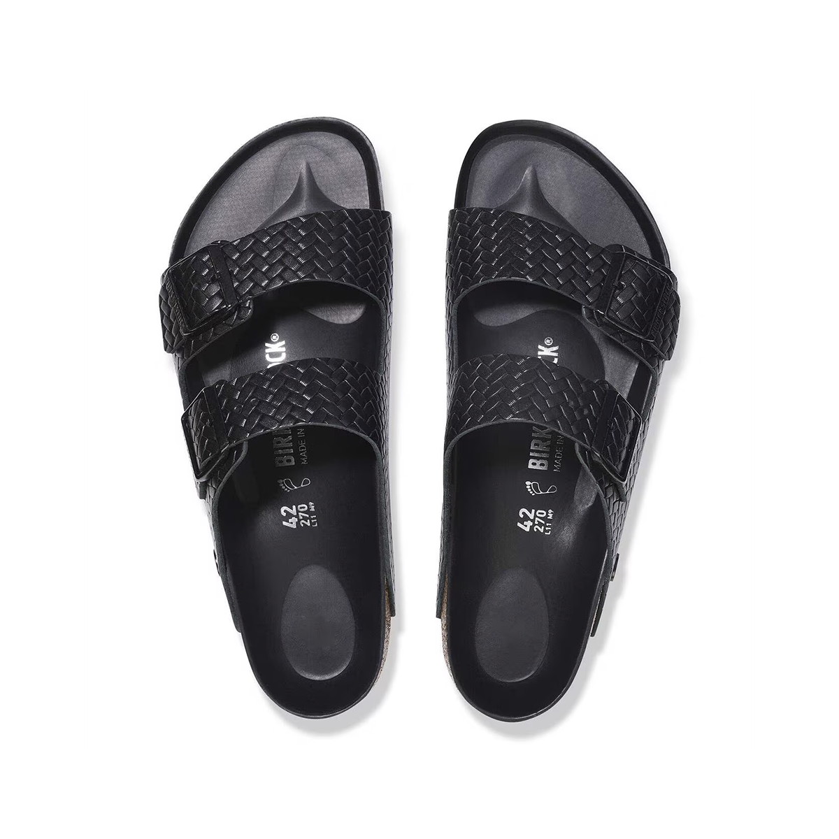 Arizona Woven Sandal in Black