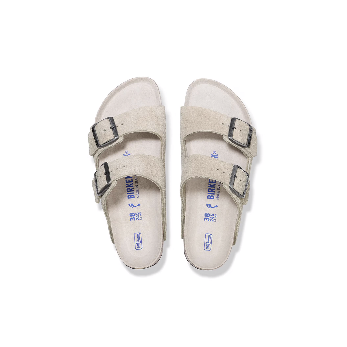 Arizona Soft Footbed Sandal in Oyster