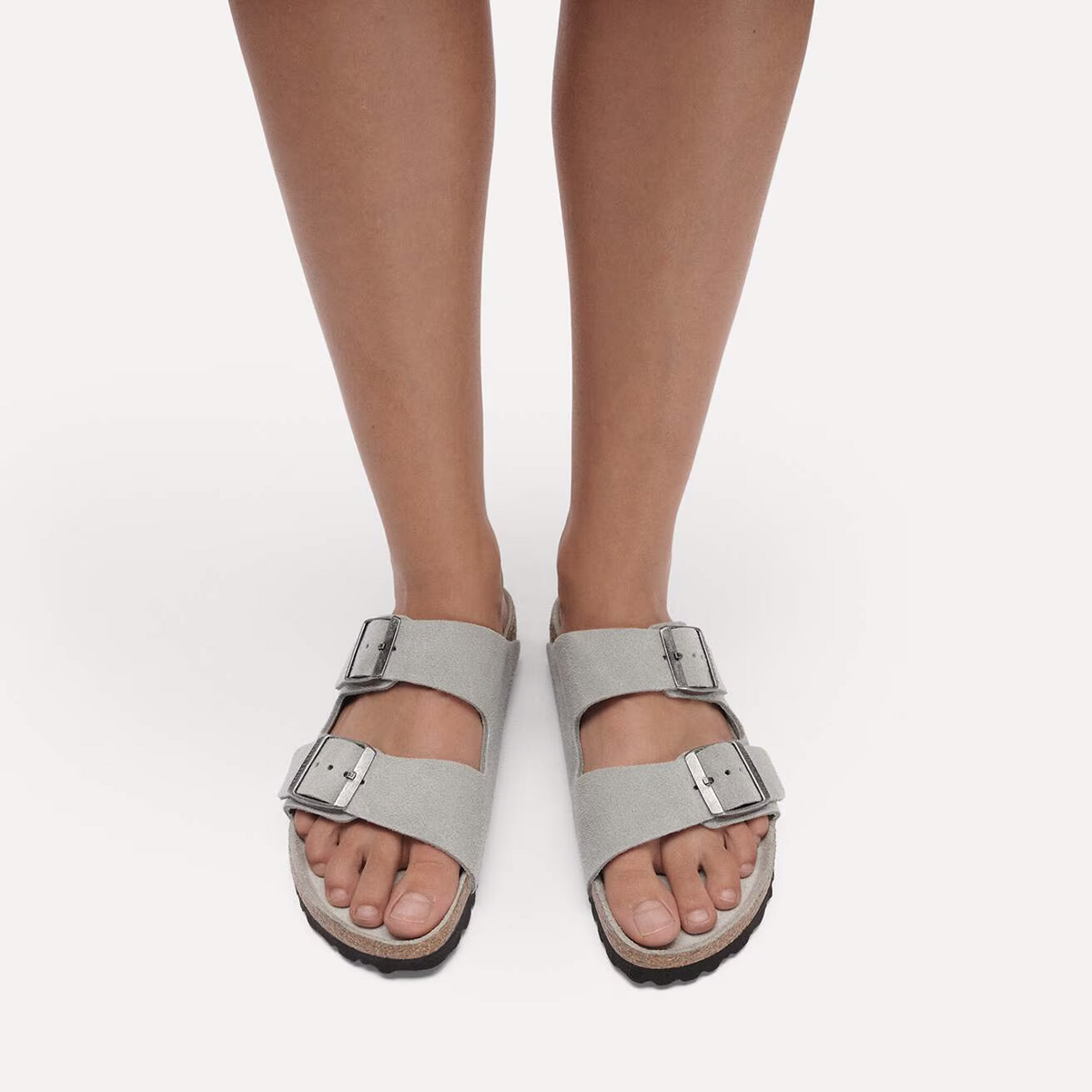 Arizona Soft Footbed Sandal in Pure Sage