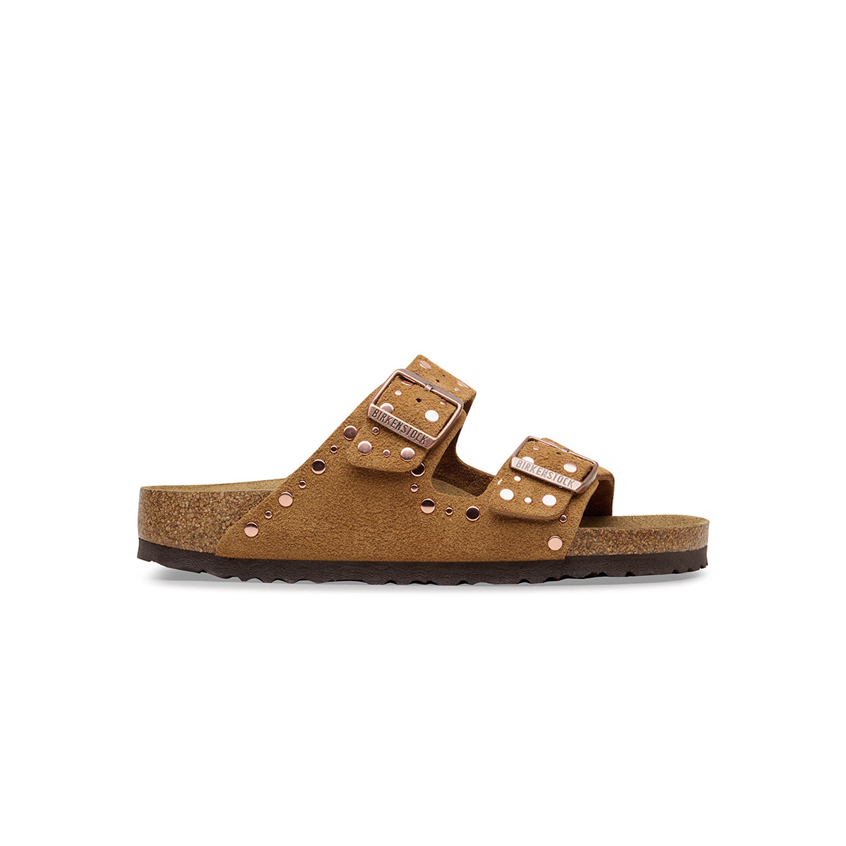Arizona Rivet Sandal in Mink