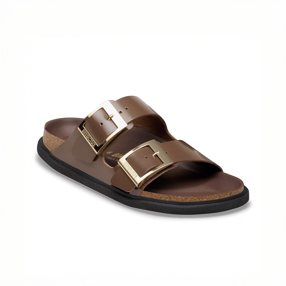 Arizona Droplet Buckle Sandal in Carafe