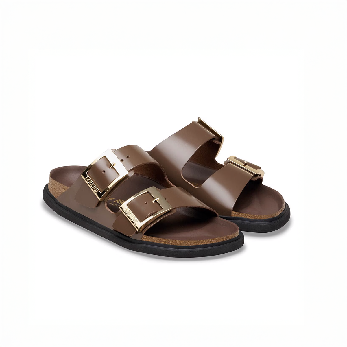 Arizona Droplet Buckle Sandal in Carafe