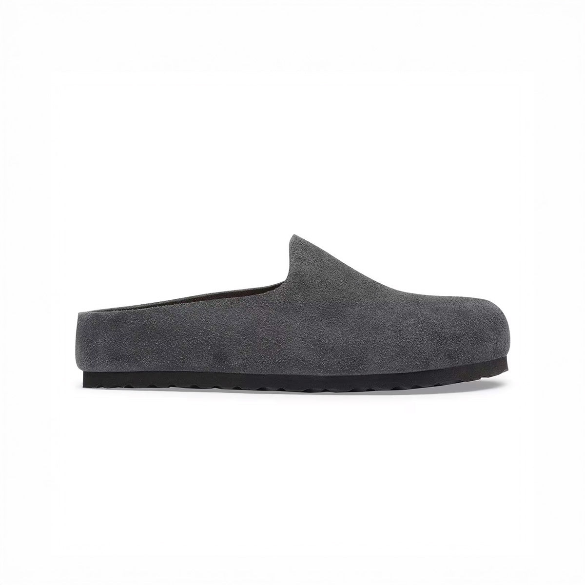 Amsterdam Wrapped Clog in Charcoal
