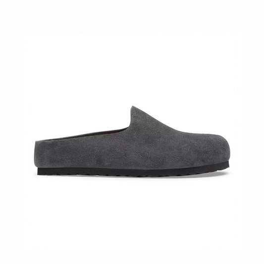 Amsterdam Wrapped Clog in Charcoal